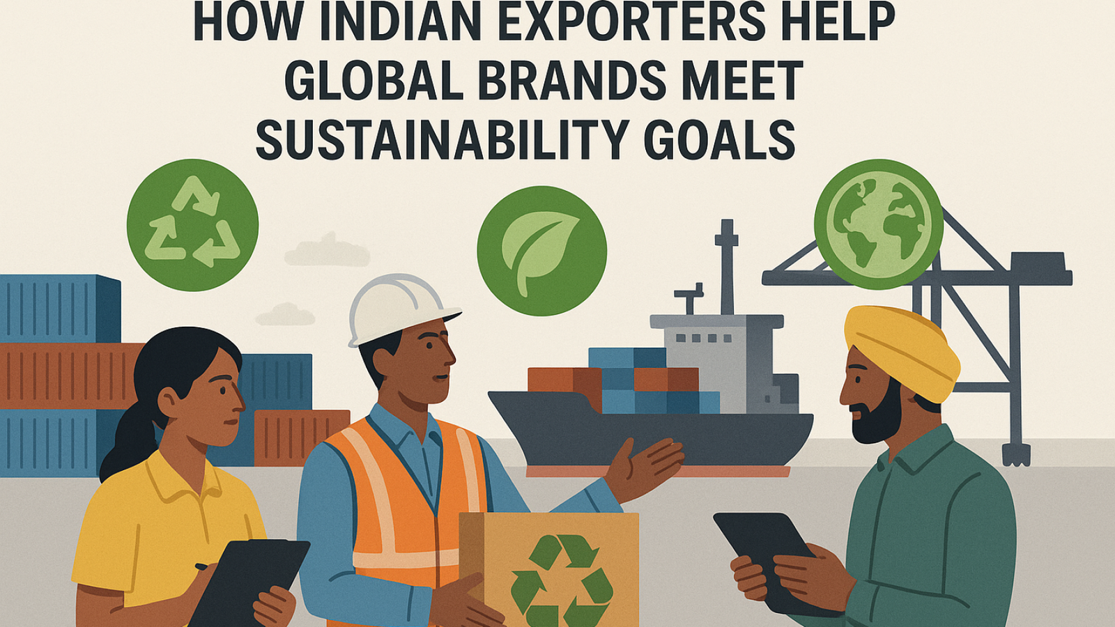 How Indian Exporters Help Global Brands Meet Sustainability Goals