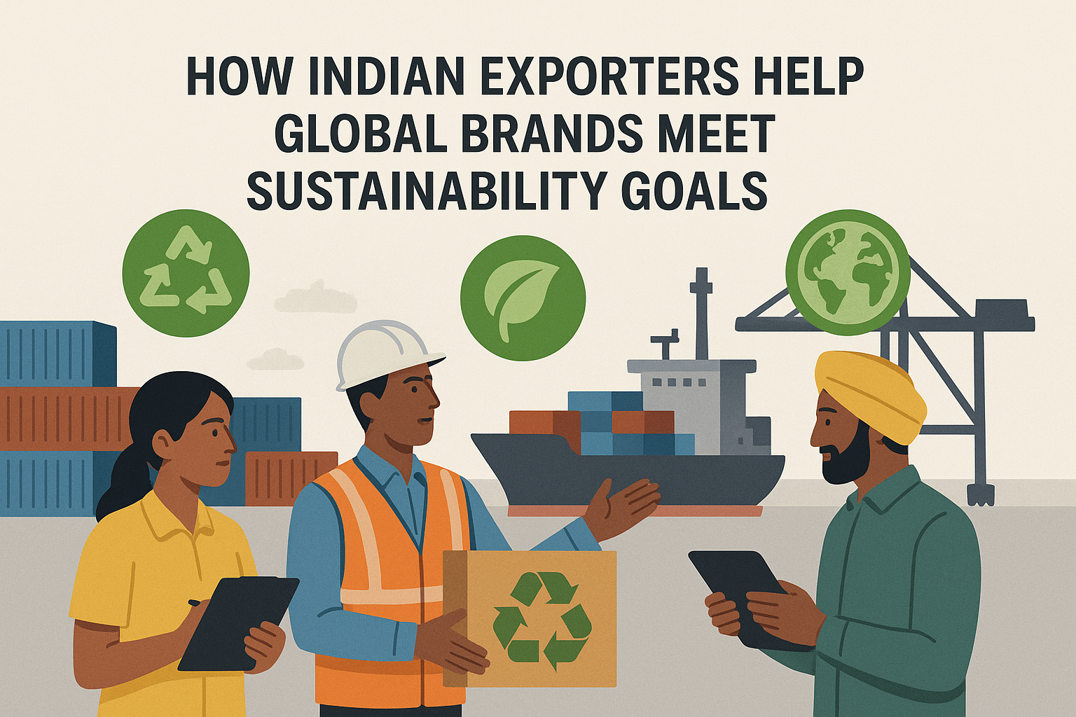 How Indian Exporters Help Global Brands Meet Sustainability Goals?  