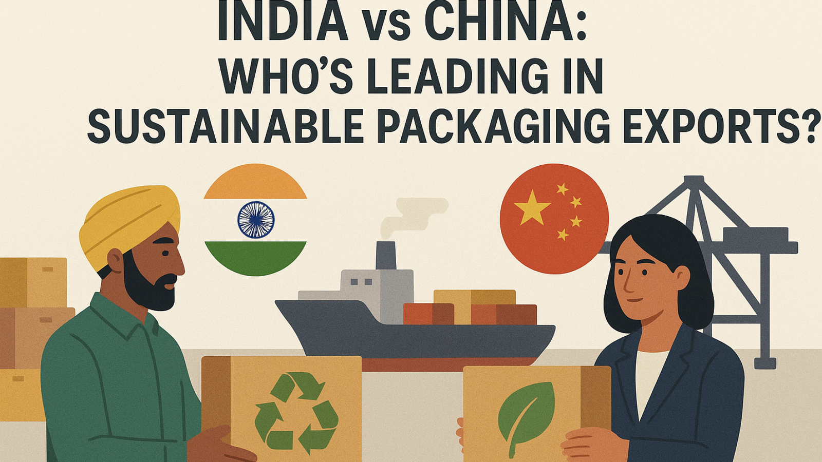 India vs China Who’s Leading in Sustainable Packaging Exports 
