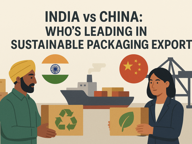India vs China Who’s Leading in Sustainable Packaging Exports 
