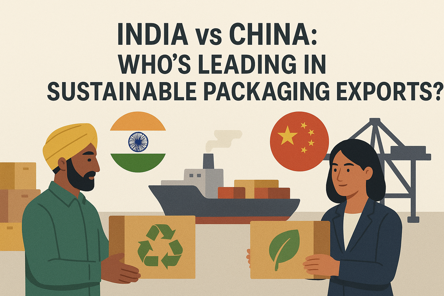 India vs China: Who’s Leading in Sustainable Packaging Exports? 